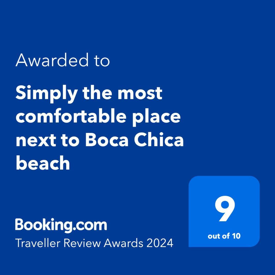 Simply The Most Comfortable Place Next To Boca Chica Beach Экстерьер фото